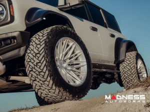 Ford Bronco Custom Wheels - HF6-5 by Vossen - Polished Silver Ford Bronco Custom Wheels - HF6-5 by Vossen - Polished Silver